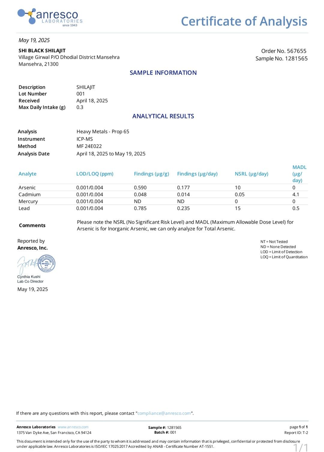 PALEOKAUPPA Himalajan Shilajit