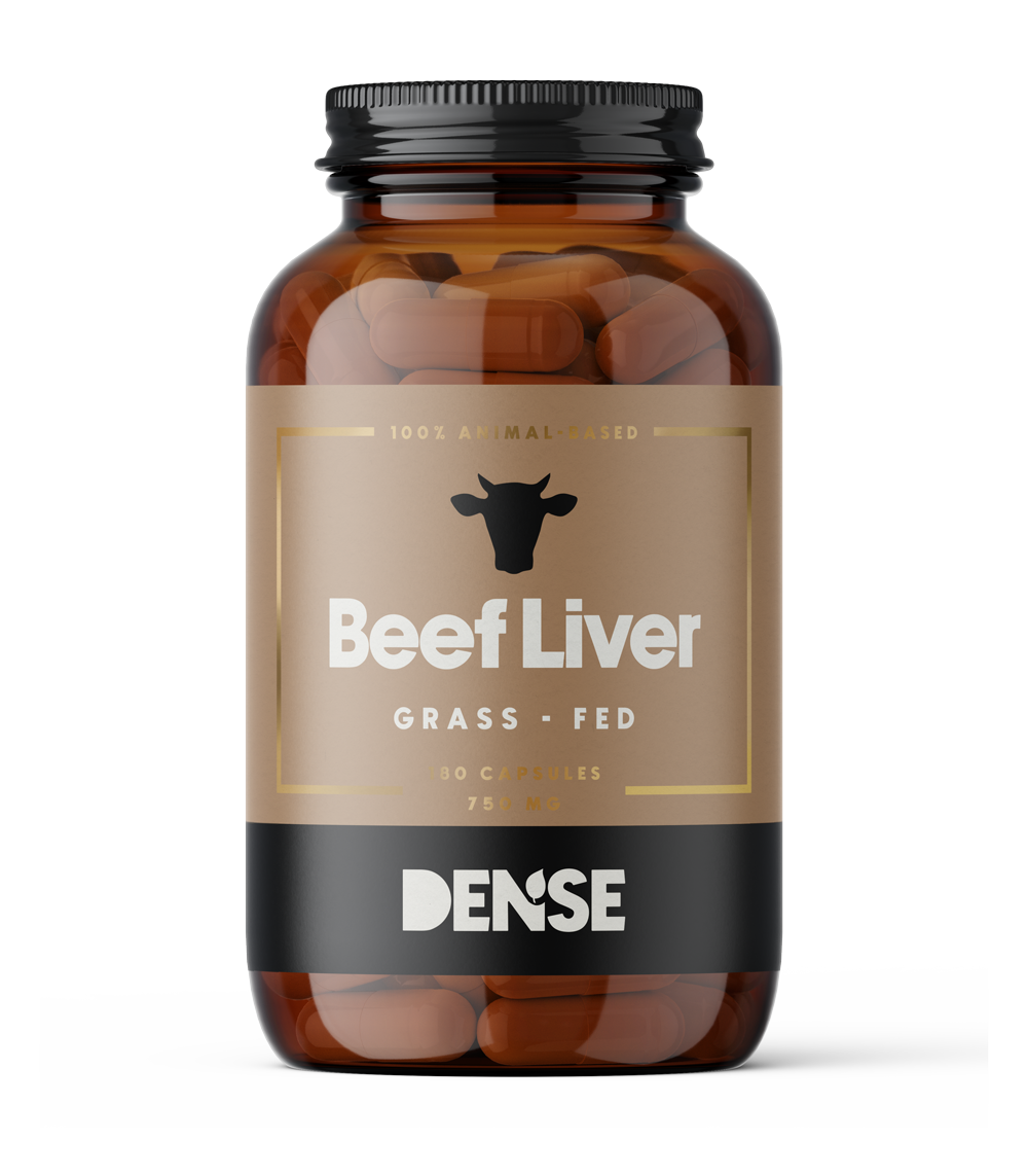 DENSE Ruoholla Ruokittu Naudan Maksakapseli