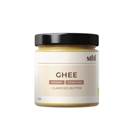 STHL Ruoholla Ruokittu Ghee Luomu 330g