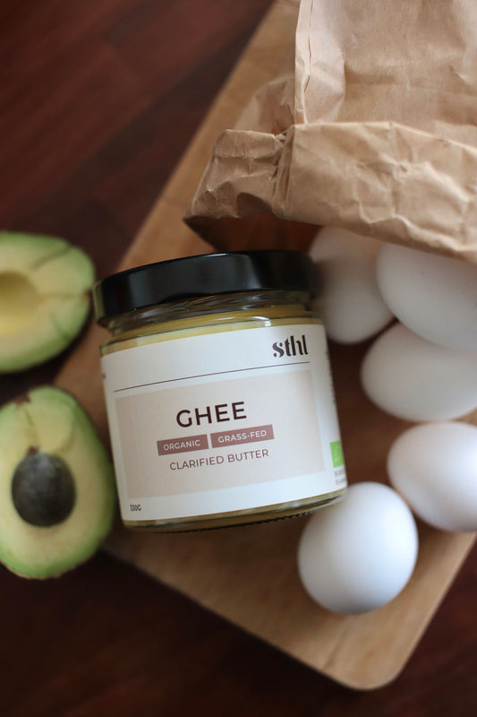 STHL Ruoholla Ruokittu Ghee Luomu