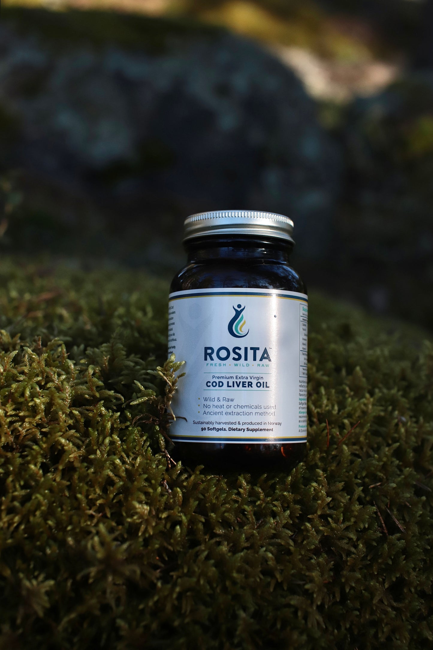 ROSITA Ekstra-Neitsyt Turskanmaksaöljykapseli