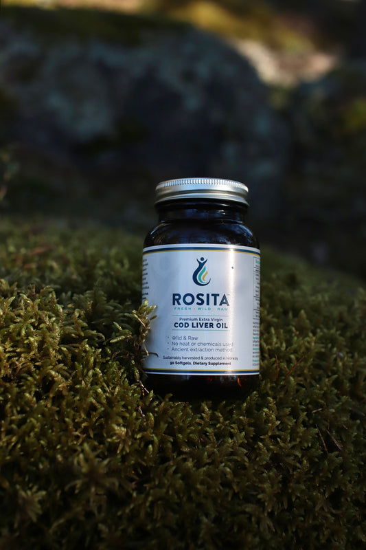 ROSITA Ekstra-Neitsyt Turskanmaksaöljykapseli